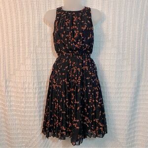 Ann Taylor Petite Pleated Dress - Size 0P